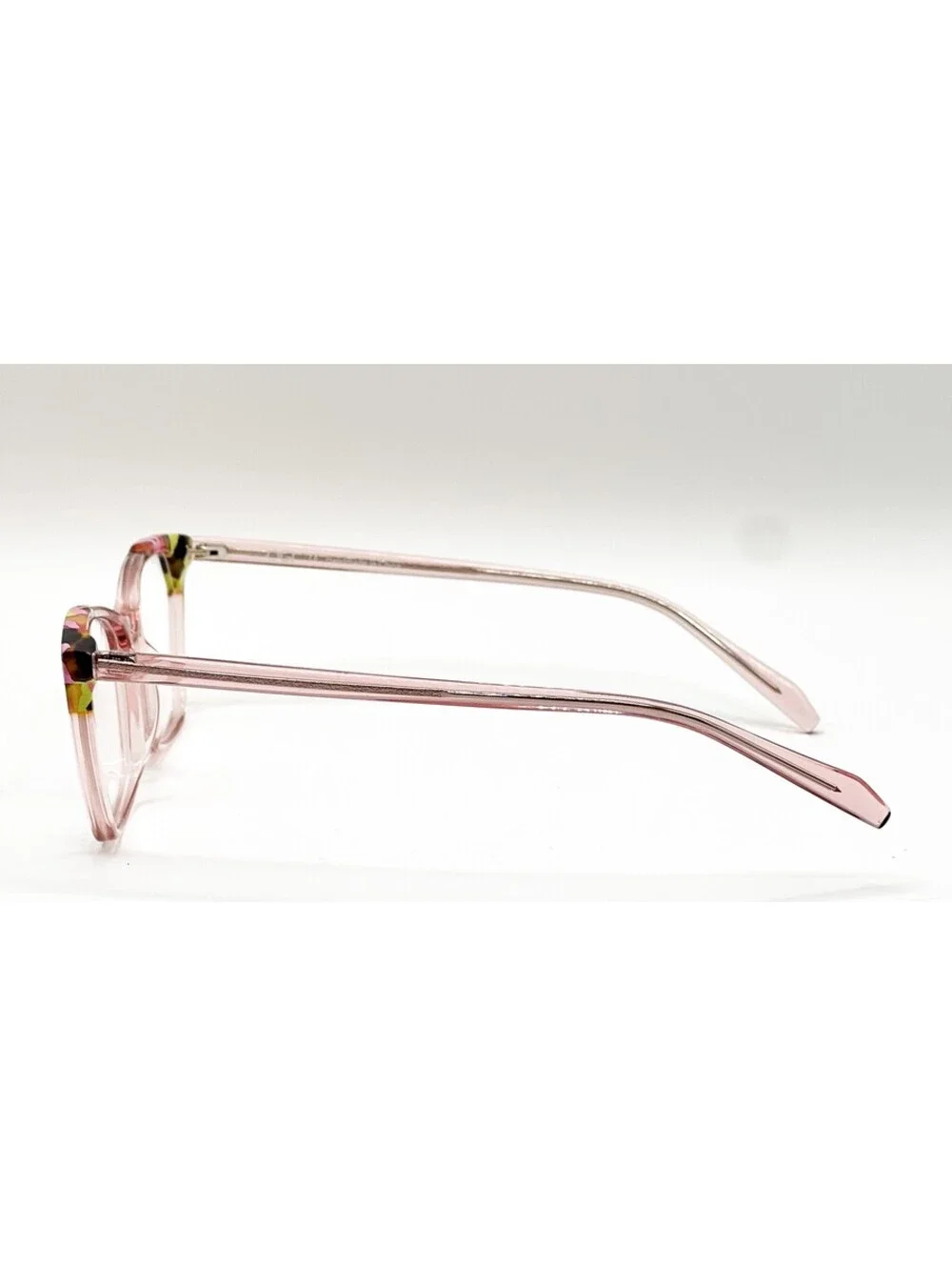 Ogi Beach Bash Pink Peony Rectangle Authentic Eyeglass Frames 51-15-132